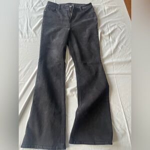 Old Navy Black Extra High Rise Flare 6